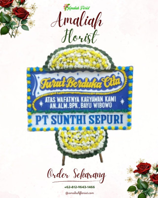 Papan Bunga Duka di Seram Utara